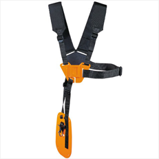 <strong class='attributes-item-title'>Cinto duplo de suporte</strong>
Os sistemas de suporte STIHL facilitam os trabalhos de longa duração. Eles oferecem liberdade de locomoção durante o uso da máquina.