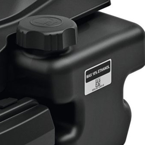 <b>TANQUE DE COMBUSTÍVEL</b>
Tanque resistente do RM 2 R com vedação protege a gasolina de contaminação e evita desperdícios por vazamento.